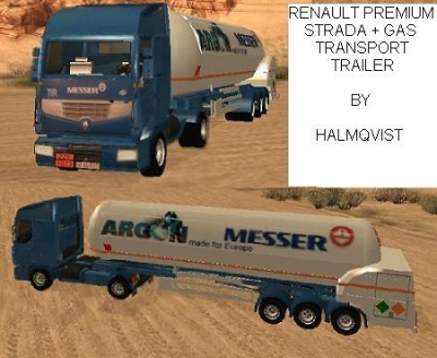 Renault Premium Strada + Trailer